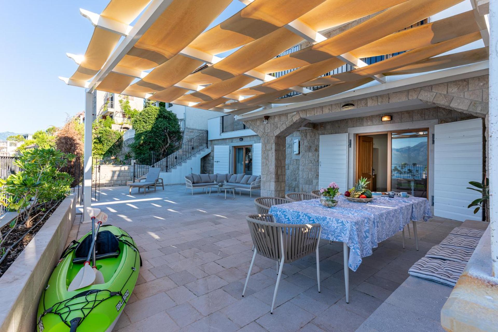 Villa Plitka Teodo Esterno foto