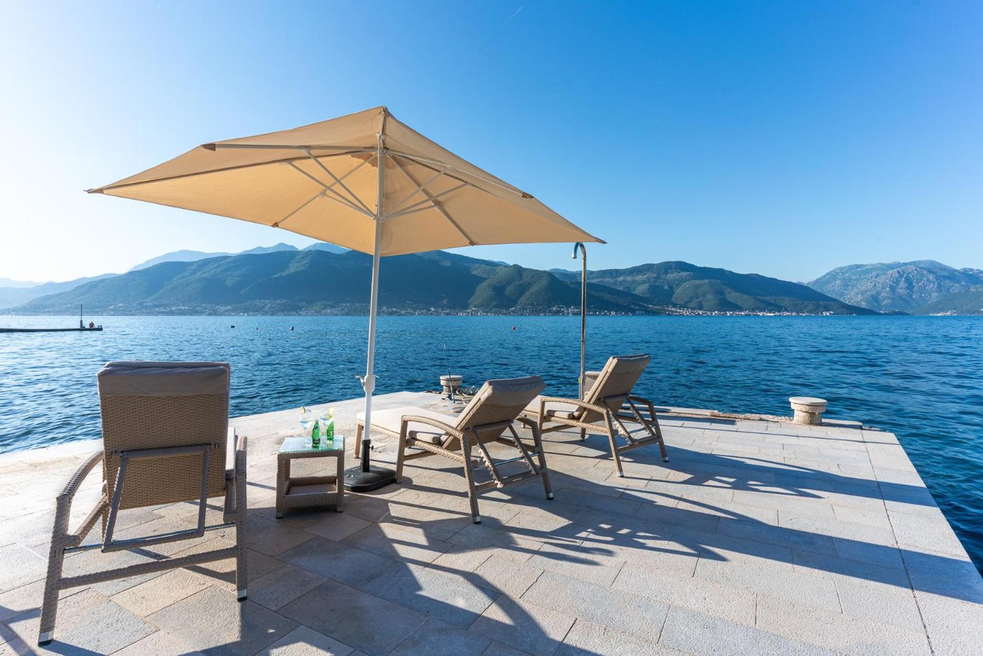 Villa Plitka Teodo Esterno foto