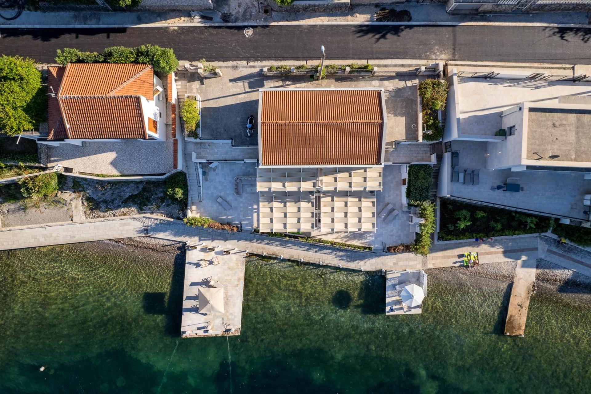 Villa Plitka Teodo Esterno foto