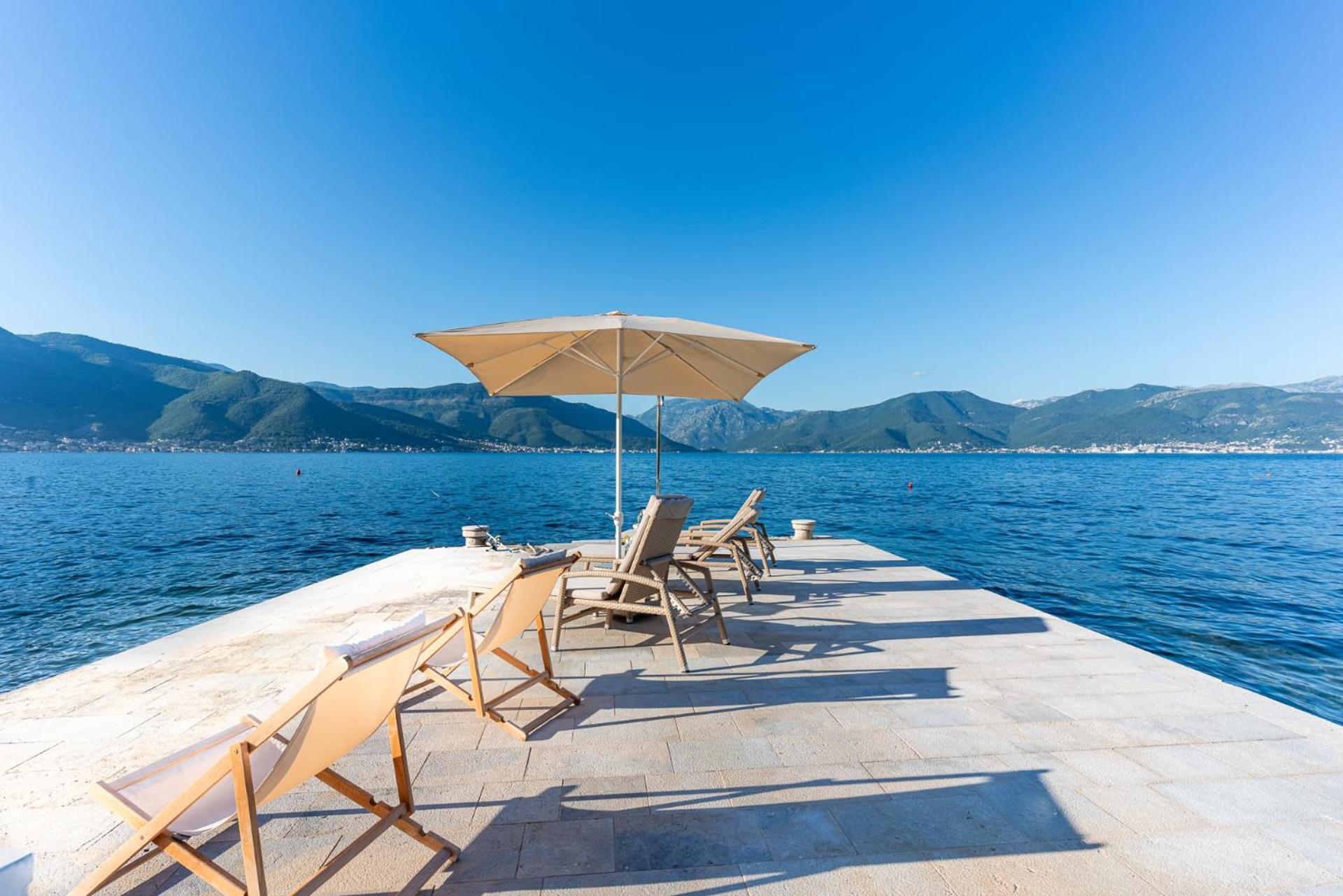 Villa Plitka Teodo Esterno foto