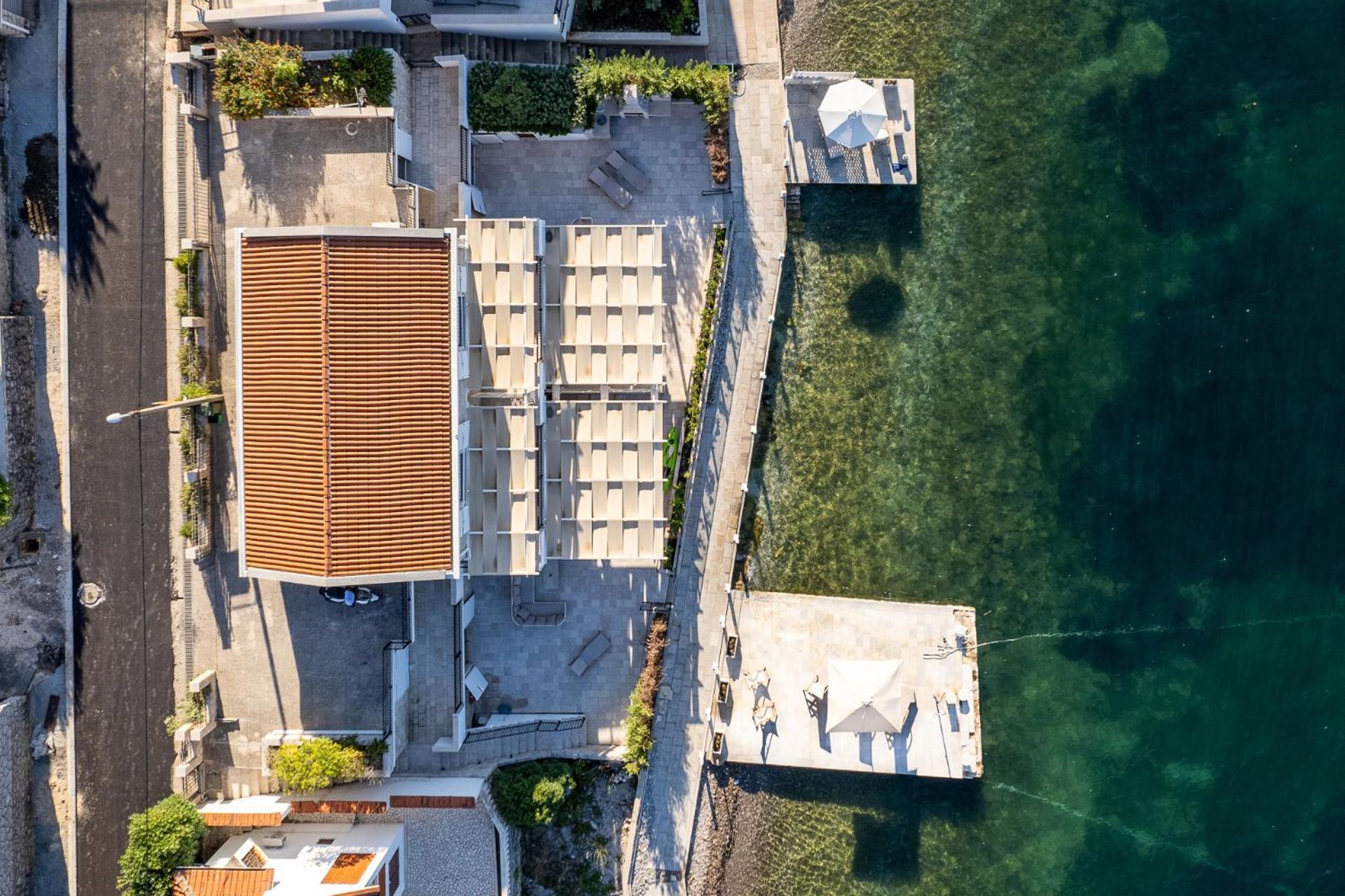 Villa Plitka Teodo Esterno foto