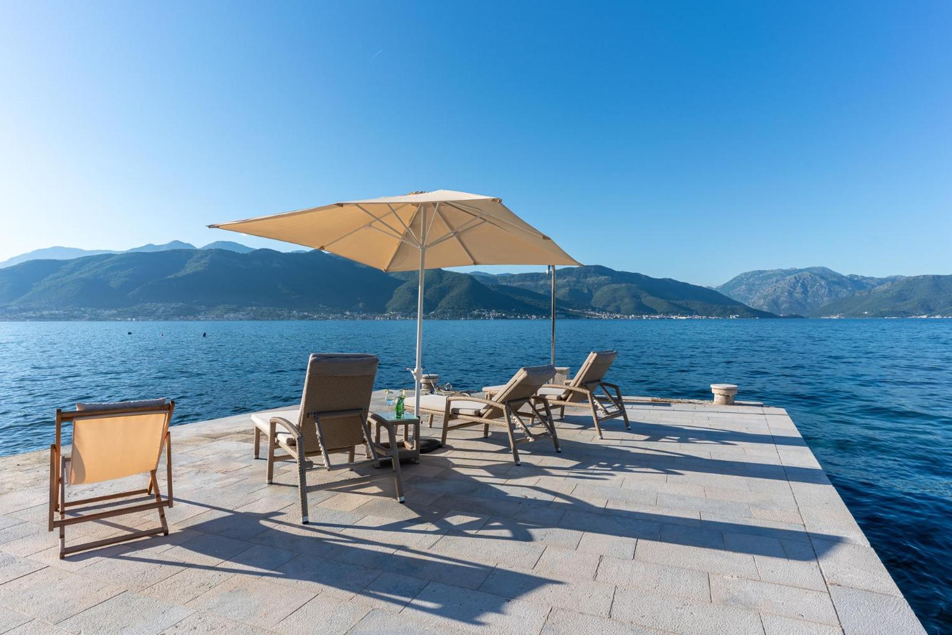 Villa Plitka Teodo Esterno foto