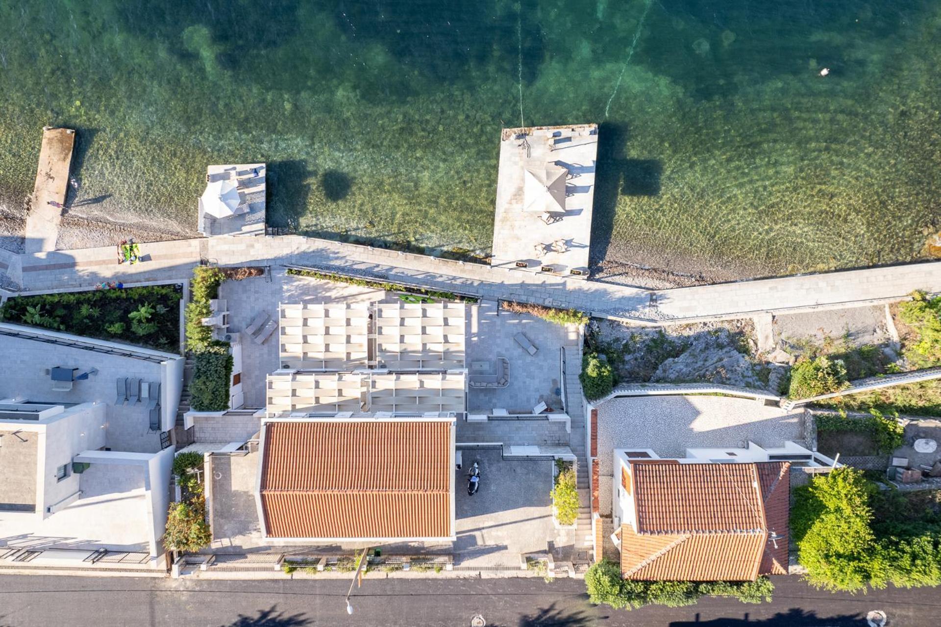 Villa Plitka Teodo Esterno foto