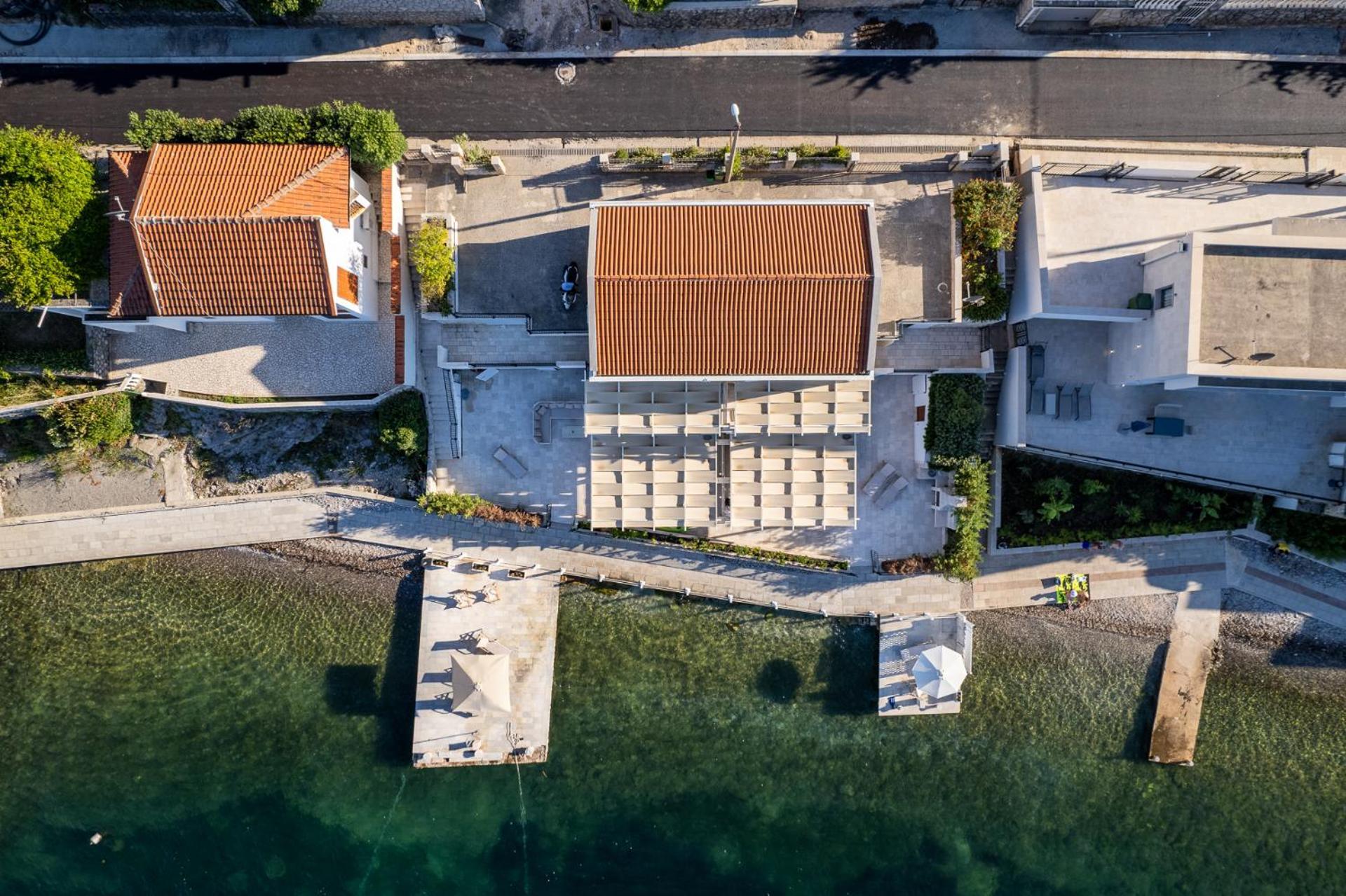 Villa Plitka Teodo Esterno foto