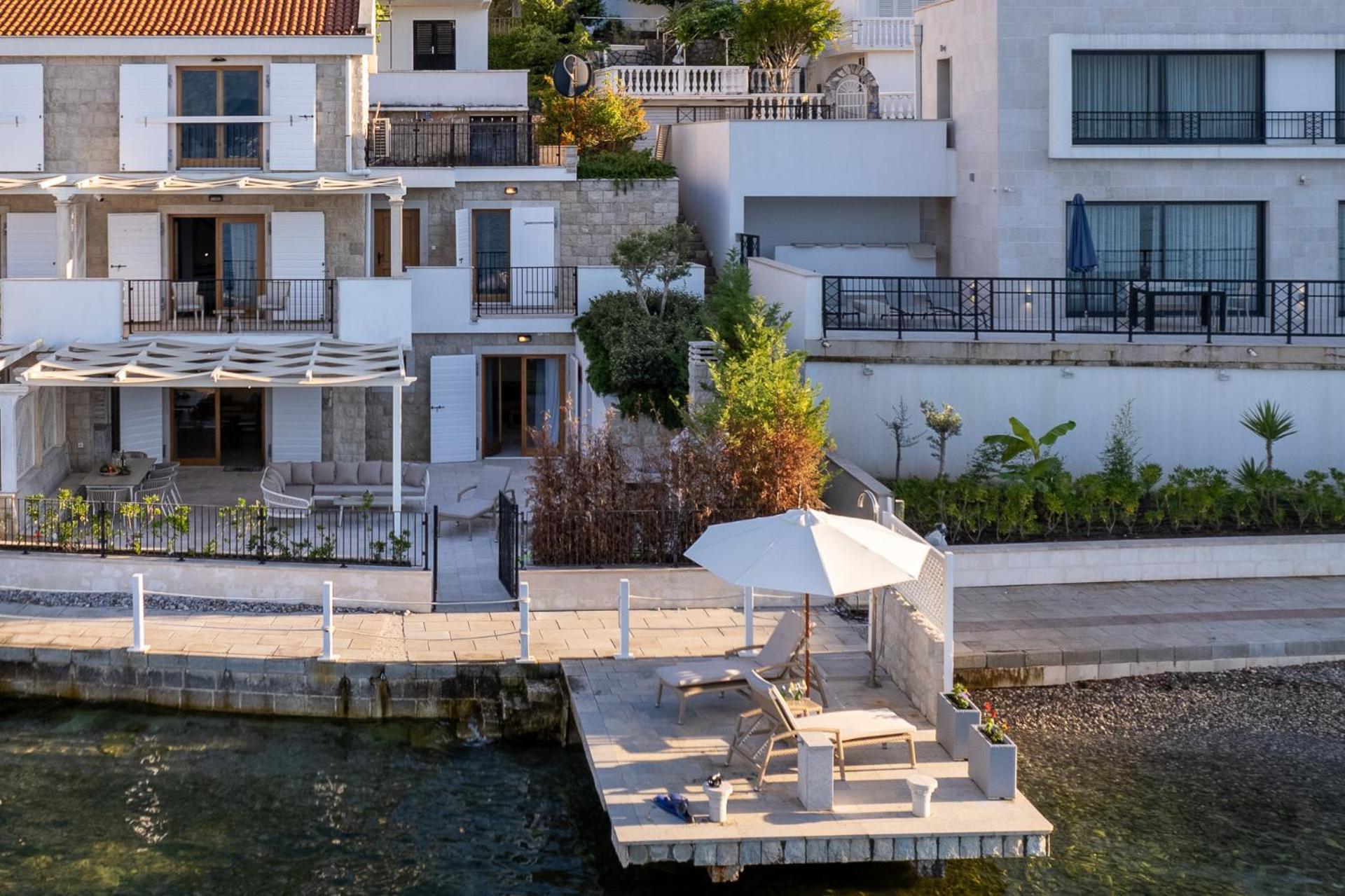 Villa Plitka Teodo Esterno foto